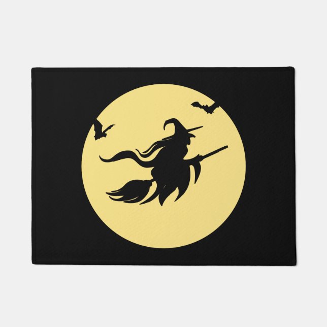Paillasson Sorcière de Halloween (Devant)