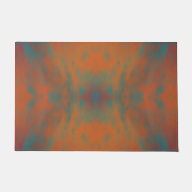 Paillasson Southwestern Desert Dreams Motif Abstrait (Devant)