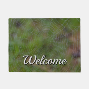 Paillasson Spiderweb avec Droplets Welcome Domat