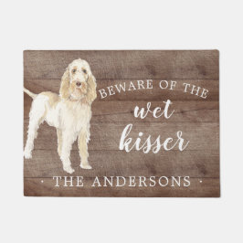 Paillasson Spinone Italiano Chien Porte Personnalisée Mat