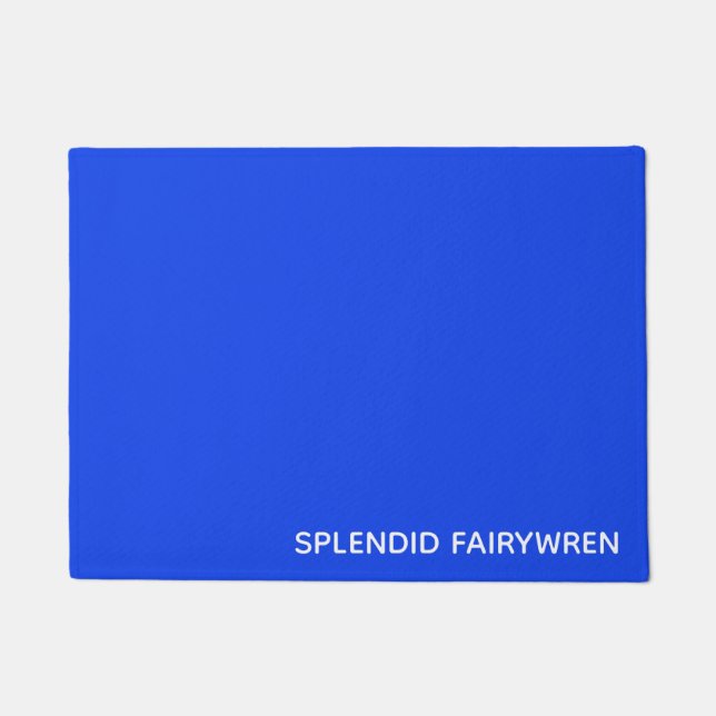 Paillasson Splendid Fairywren Blue Colour (Devant)