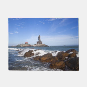 Paillasson Statue Tamil Nadu, Inde de Thiruvalluvar de