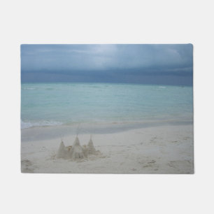 Paillasson Stormy Sandcastle Beach Landscape