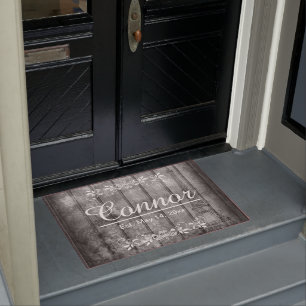 Paillasson Style Paris Faux Grise