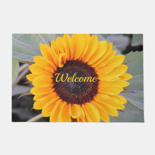 Paillasson Sublime Mat de porte de tournesol