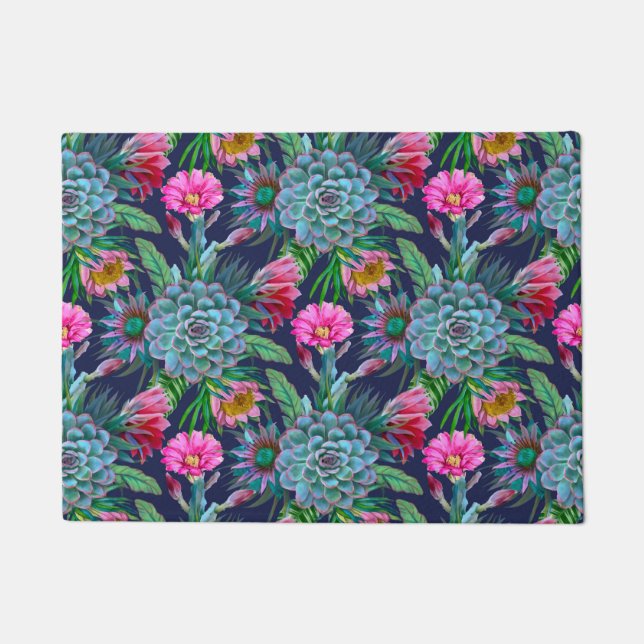 Paillasson Succulent jardin tropical (Devant)