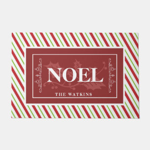 Paillasson Sucre de canne, NOEL, Personnalisé