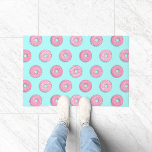 Paillasson Sugar Sweet Pink Glazed Donuts