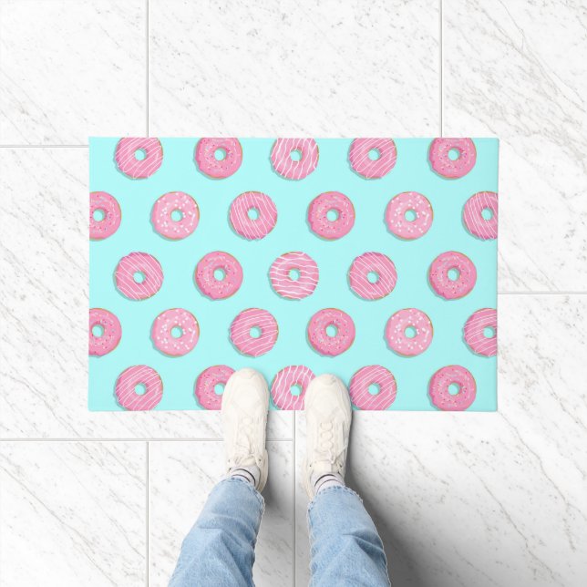Paillasson Sugar Sweet Pink Glazed Donuts (Intérieur)