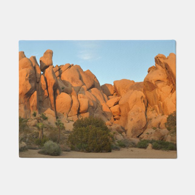Paillasson Sunset Rocks at Joshua Tree (Devant)