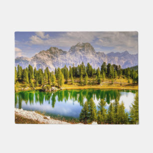 Paillasson Superbe vue Pittoresque sur les Dolomites en Itali