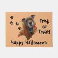 Superhero Halloween Pitbull Porte Mat