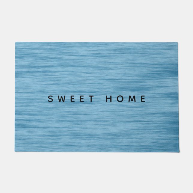Paillasson Sweet Home Blue Doormat | doormat (Devant)