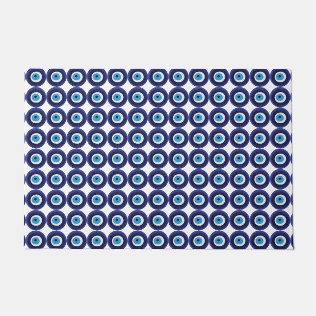 Paillasson Symbole de la perle bleue Amulet (Devant)