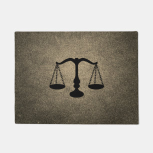 Paillasson Symbole De L'Échelle De Justice