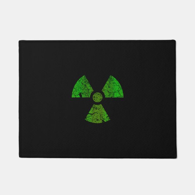 Paillasson Symbole radioactif (Devant)