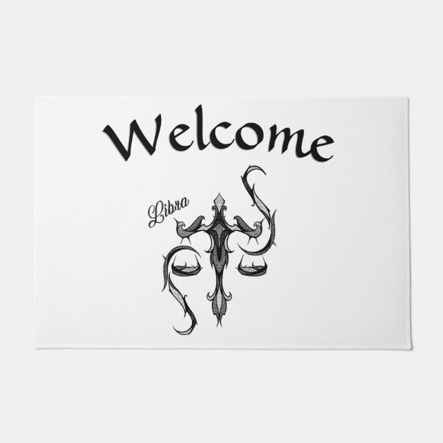 Paillasson SYMBOLE Zodiaque Libra (Devant)