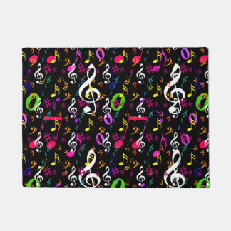 Paillasson Symboles musicaux Design Motif