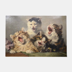 Paillasson Symphonie de chatons par Julius Adam II