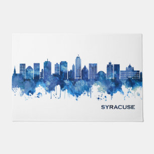 Paillasson Syracuse USA Skyline Blue