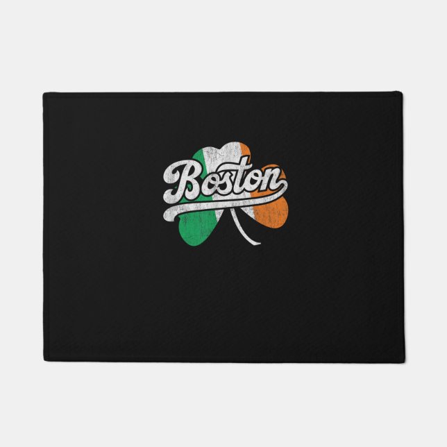 Paillasson T-shirt irlandais de Boston (Devant)