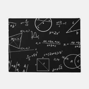 Paillasson Tableau noir de maths