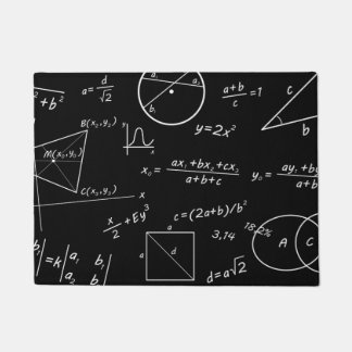 Paillasson Tableau noir des mathématiques