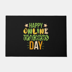 Paillasson Teacher Art Happy Online Teacher Day