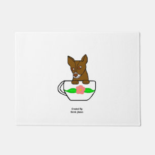 Paillasson Teacup Chihuahua Door Mat
