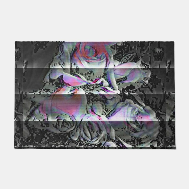 Paillasson Techno Bouquet (Devant)