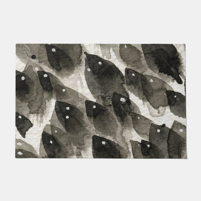 Paillasson Tempête de poissons (Devant)