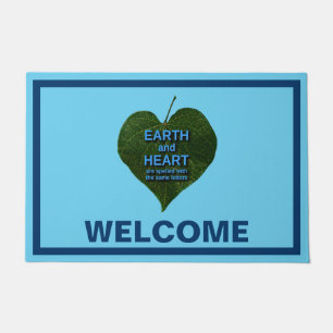 Paillasson Terre - Anagram du coeur