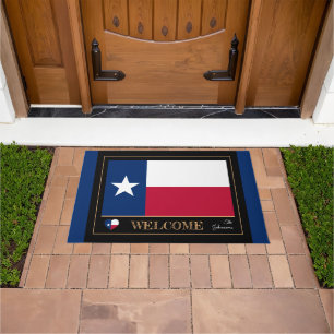 Paillasson Texas & Texas Flag house mat /sports USA
