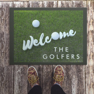 Paillasson Thème de golf Bienvenue Golfers Doormat