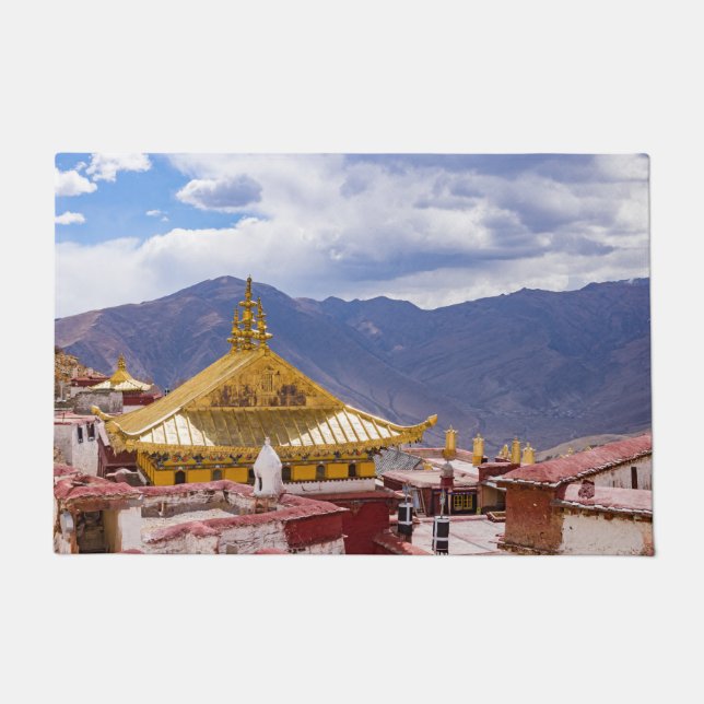 Paillasson Tibet - Monastère bouddhique de Ganden (Devant)