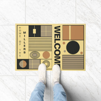 Paillasson Touche individuelle art Abstrait pour amis créatif