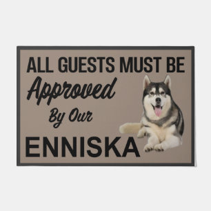 Paillasson Tous Les Invités Doivent Être Approuvés Par Ennisk
