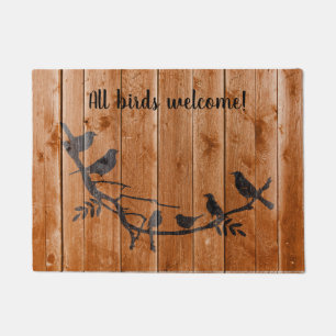 Paillasson Tous les oiseaux Bienvenue Drôle Oiseau Oiseau Ois