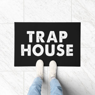 Paillasson Trap House Portable drôle 1