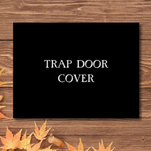 Paillasson "TRAP PORTE COVER" drôle introverti