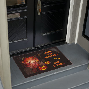 Paillasson Trary Halloween Porte Mat (personnalisable)
