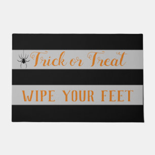Paillasson Trick or Treat Essuyez Vos Pieds Halloween