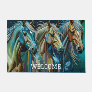 Paillasson Trio des chevaux