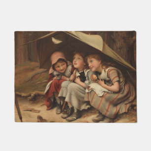 Paillasson Trois petits chatons (par Joseph Clark)
