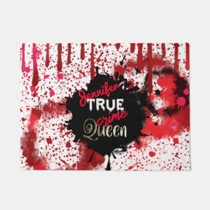 Paillasson True Crime Queen Personnalisé