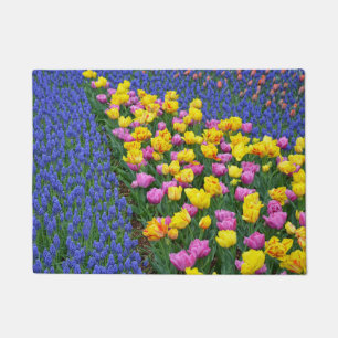 Paillasson Tulipes et jacinthes des bois de ressort