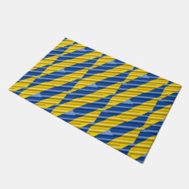 Paillasson Ukraine bleue et jaune Inspirations Paix pas de gu