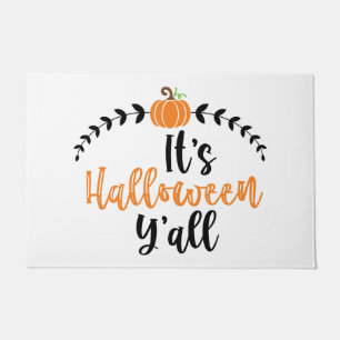 Paillasson Un Citrouille sympa Son Halloween Yall