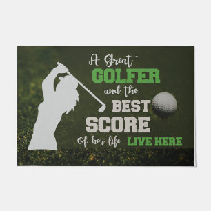 Paillasson Un Grand Golfeur Et La Meilleure Note De Sa Vie