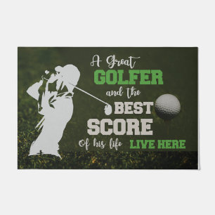 Paillasson Un Grand Golfeur Et Le Meilleur Mat De Note, Golfe